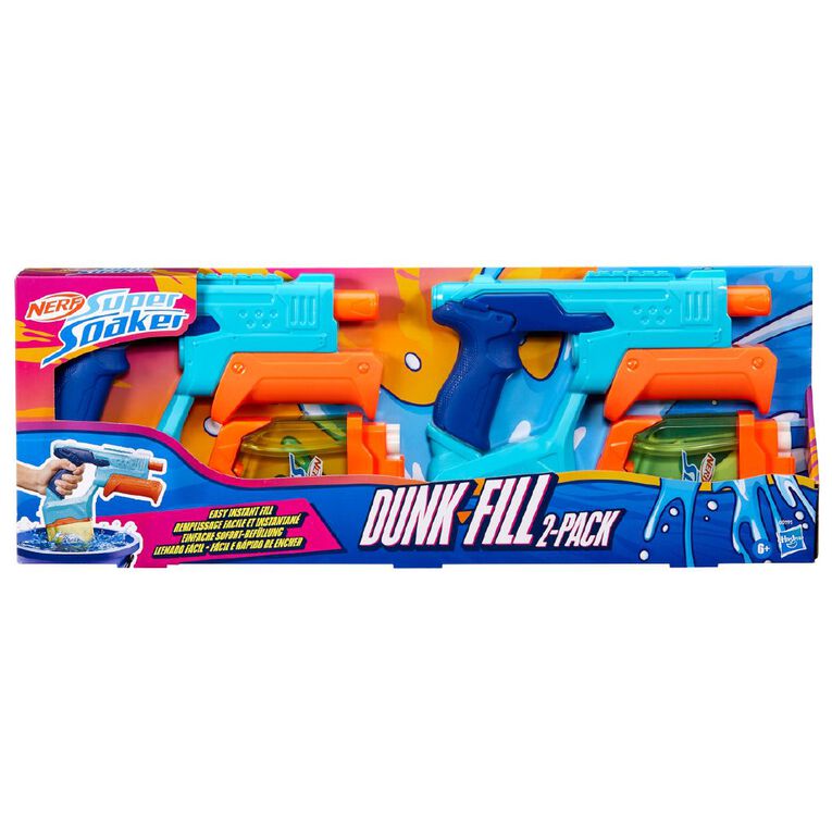 NERF Super Soaker Dunk Fill 2 Pack, , hi-res