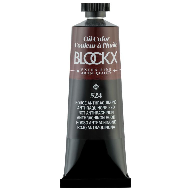 BLOCKX Oil Tube 35ml S5 524 Anthraquinone Red, , hi-res