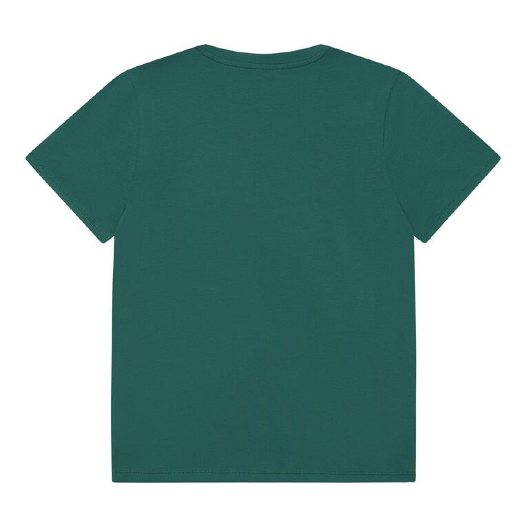 Young Original Print Short Sleeve Tee, Green Mid, hi-res
