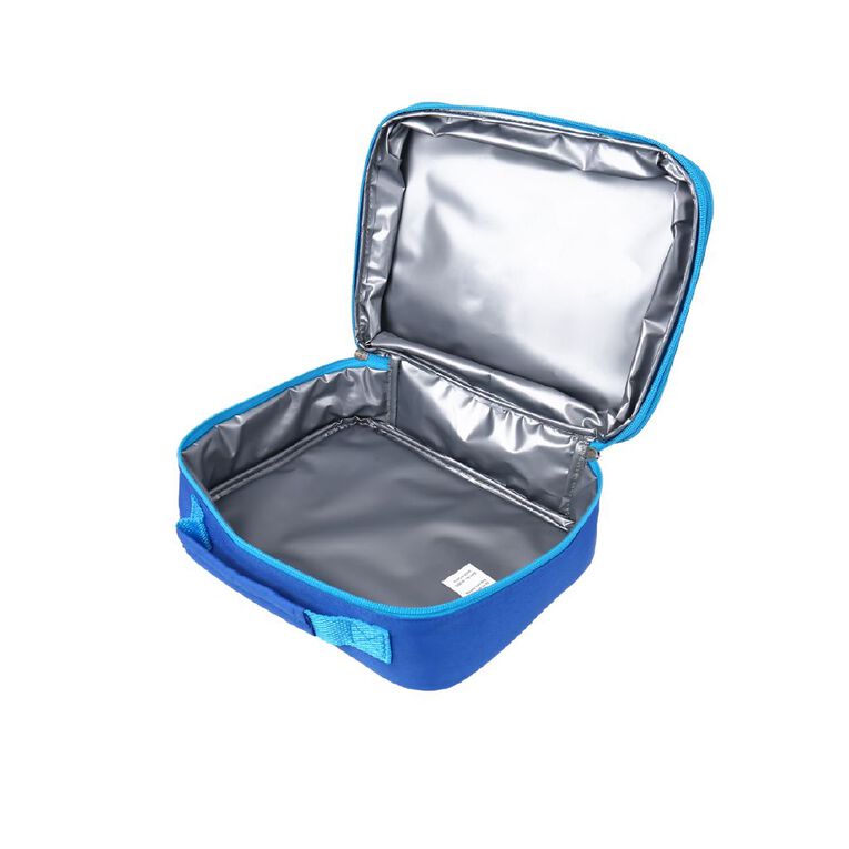 Living & Co Expandable Insulated Lunch Bag Blue, , hi-res