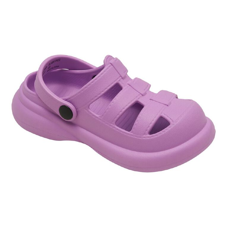Young Original Senior Kids' New Frogs, Purple, hi-res