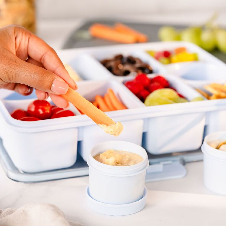 Kate's Kitchen Rectangle Snack & Serve Box Blue, , hi-res