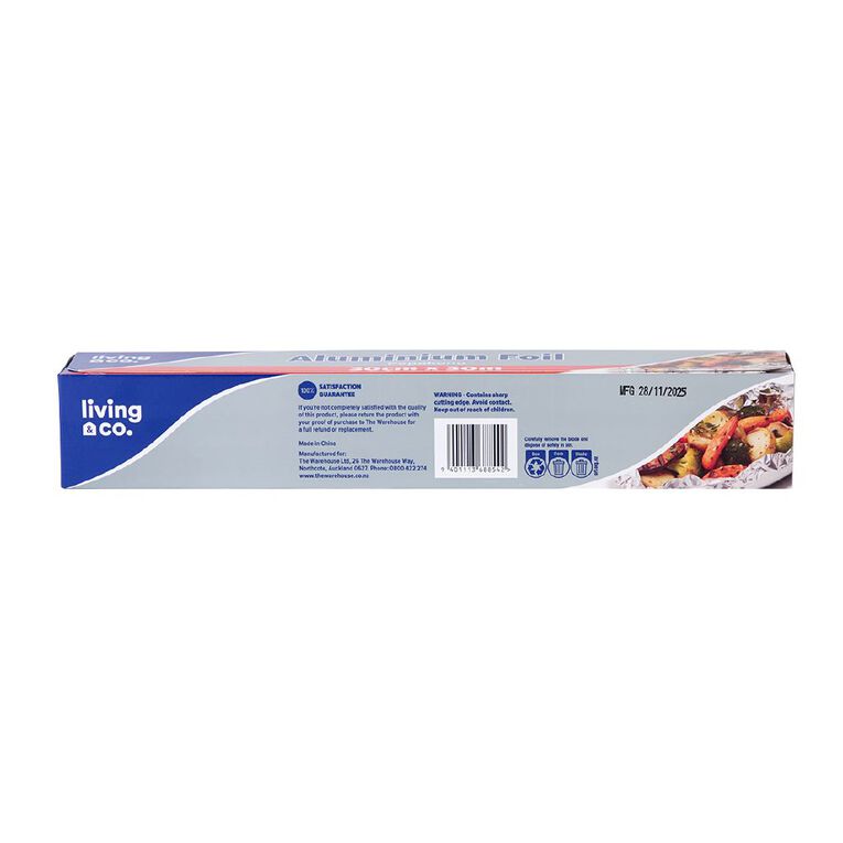 Living & Co Aluminium Foil 30m, , hi-res