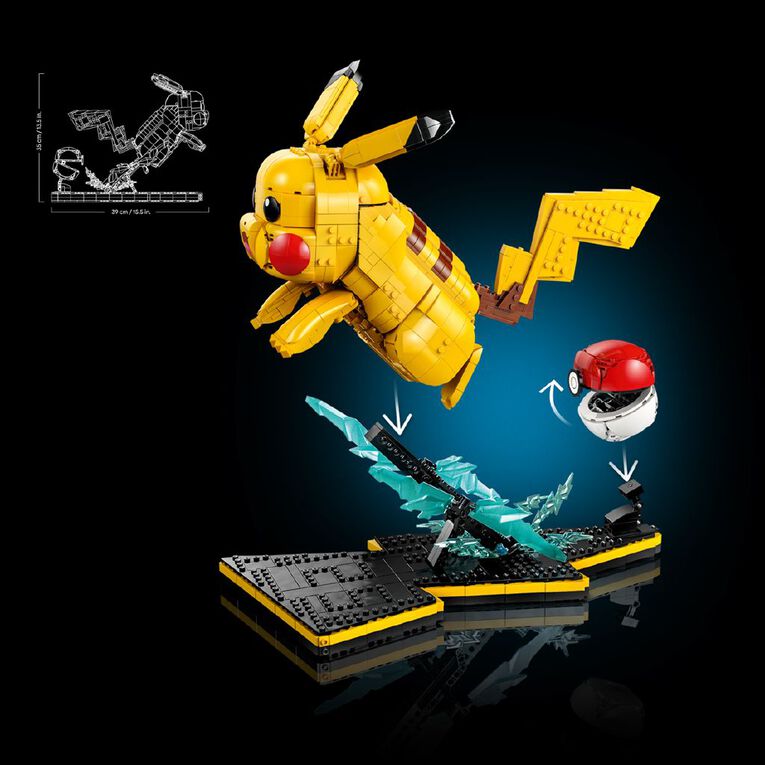 LEGO Pokemon Pikachu and Poke Ball 72152, , hi-res