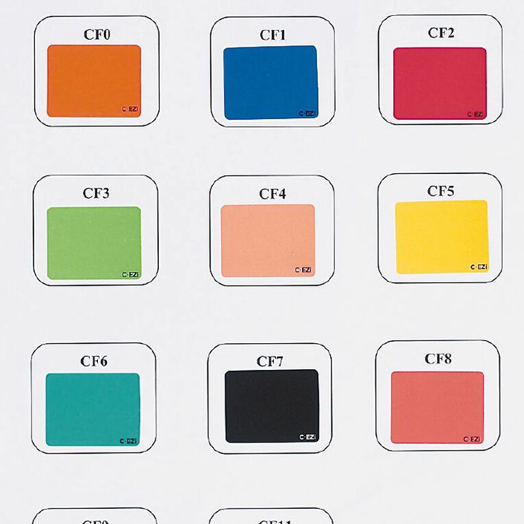 Filecorp Coloured Labels Z Multi-Coloured, , hi-res