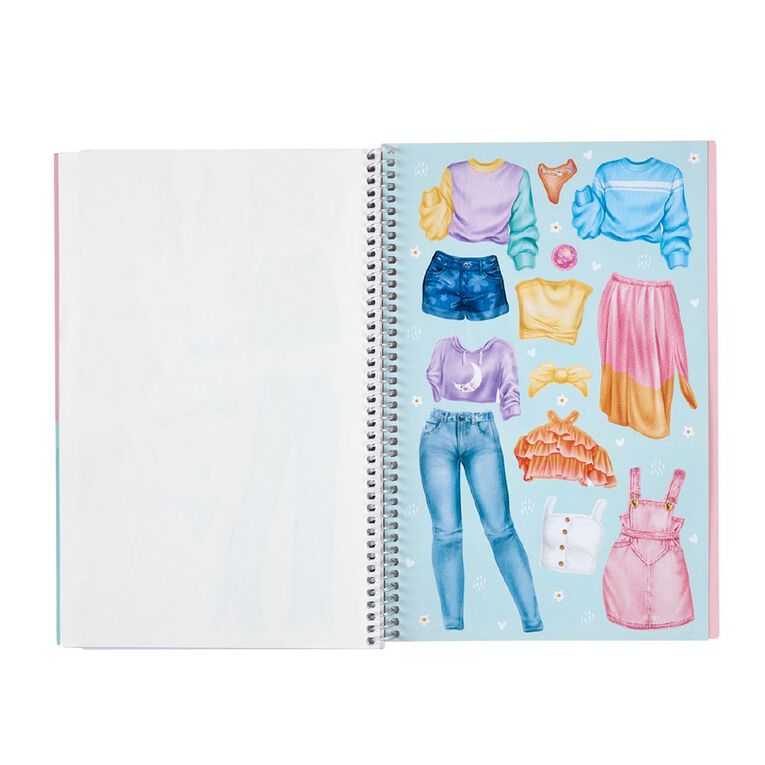 Artwrap Top Model Sticker World Kitty and Doggy Multi-Coloured, , hi-res
