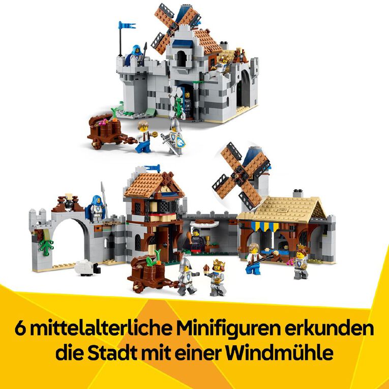 LEGO CREATOR Medieval Horse Knight Castle 31168, , hi-res