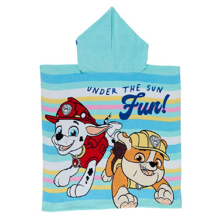 Paw Patrol Hooded Beach Towel 60cm x 120cm, , hi-res