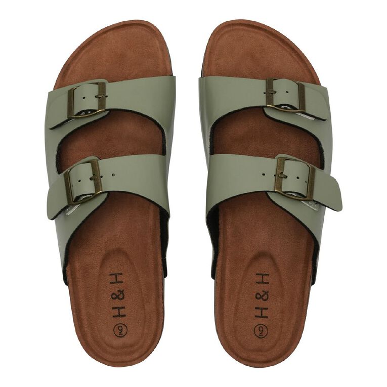 H&H Women's Rachel Sandals, Khaki, hi-res