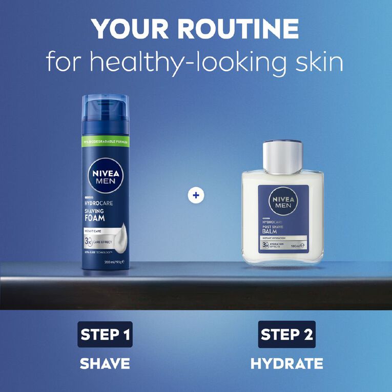 Nivea Men Moisturizing Shaving Foam 200ml, , hi-res