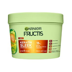 Garnier Fructis Keratin Sleek Mask 370ml