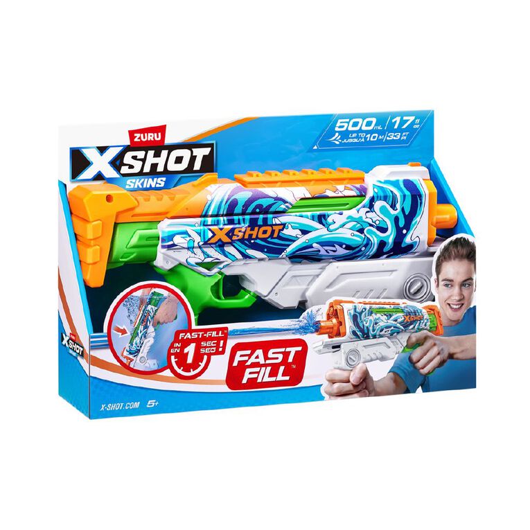 Zuru X-Shot Water-Fast Fill Skins-Hyperload Assorted, , hi-res