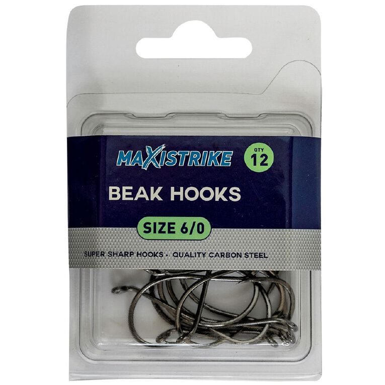 Maxistrike Beak Hooks 6/0 12 Pack, , hi-res