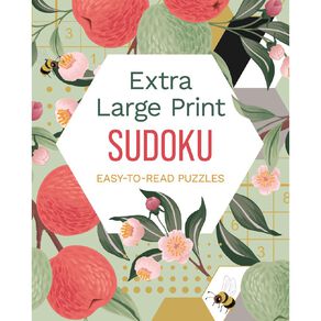 Extra Large Print Sudoku by Eric Saunders