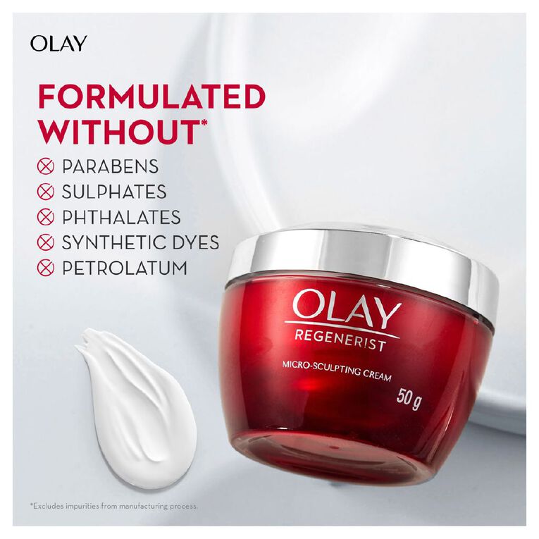 Olay Regenerist SPF30 Whip Moisturiser Cream Red/White 50g, , hi-res
