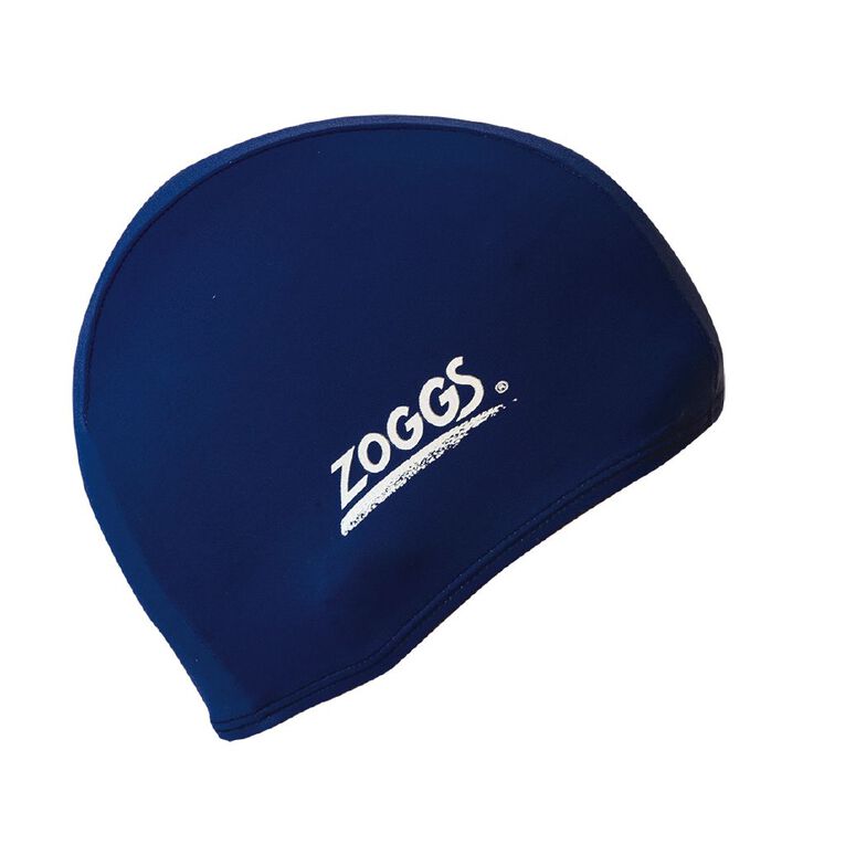 Zoggs Junior Deluxe Stretch Swimming Cap Assorted, , hi-res