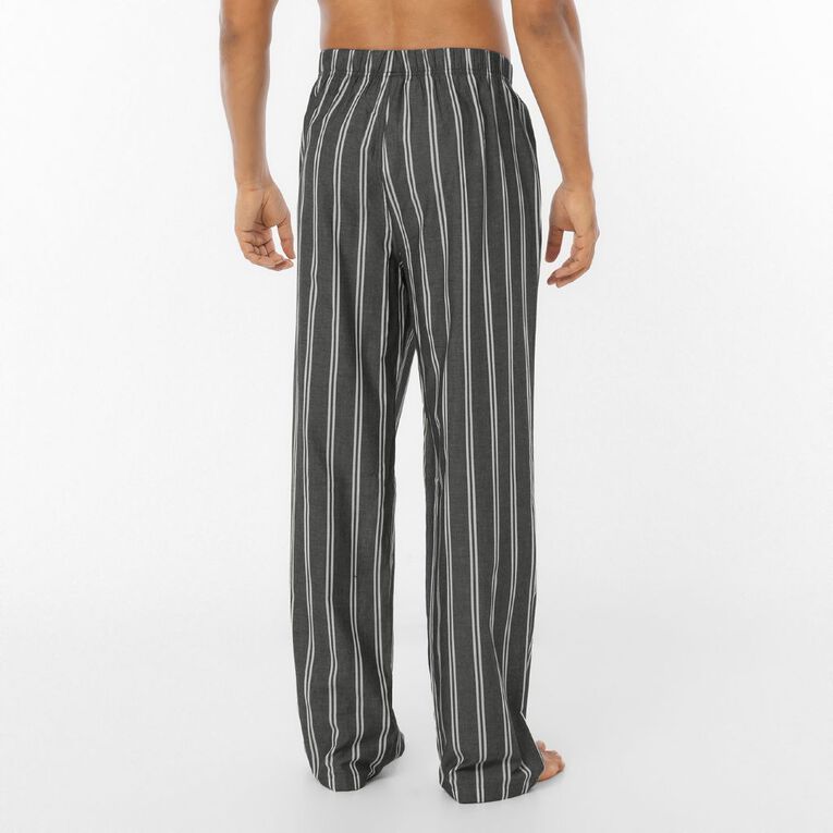 H&H Men's Cotton Woven Pyjama Pants, Blue Dark, hi-res