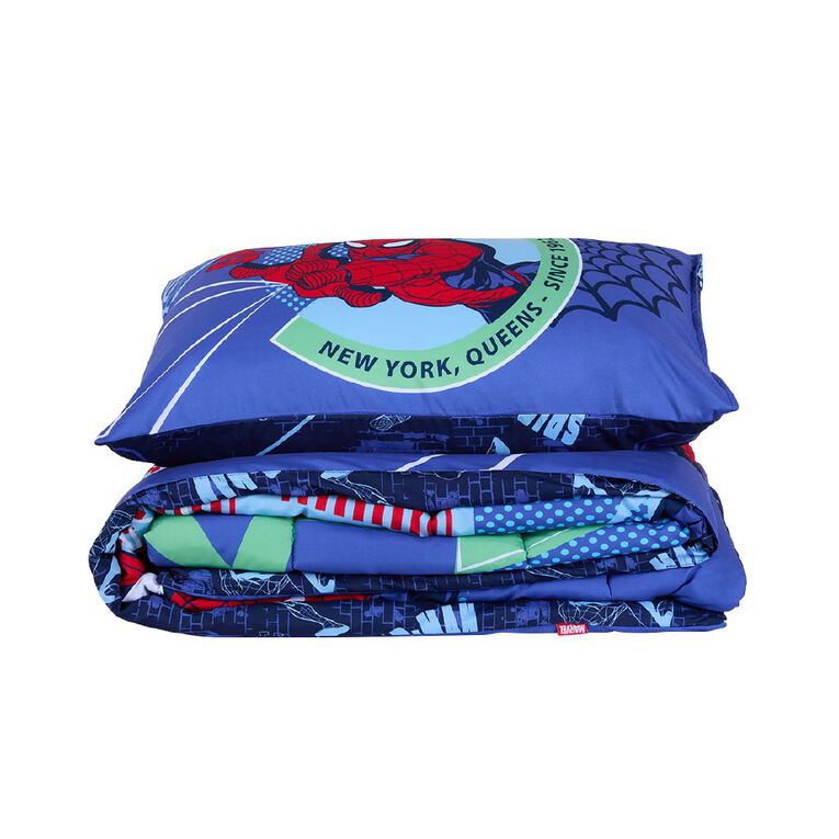 Spider-Man Comforter Set 2 Piece King Single, , hi-res