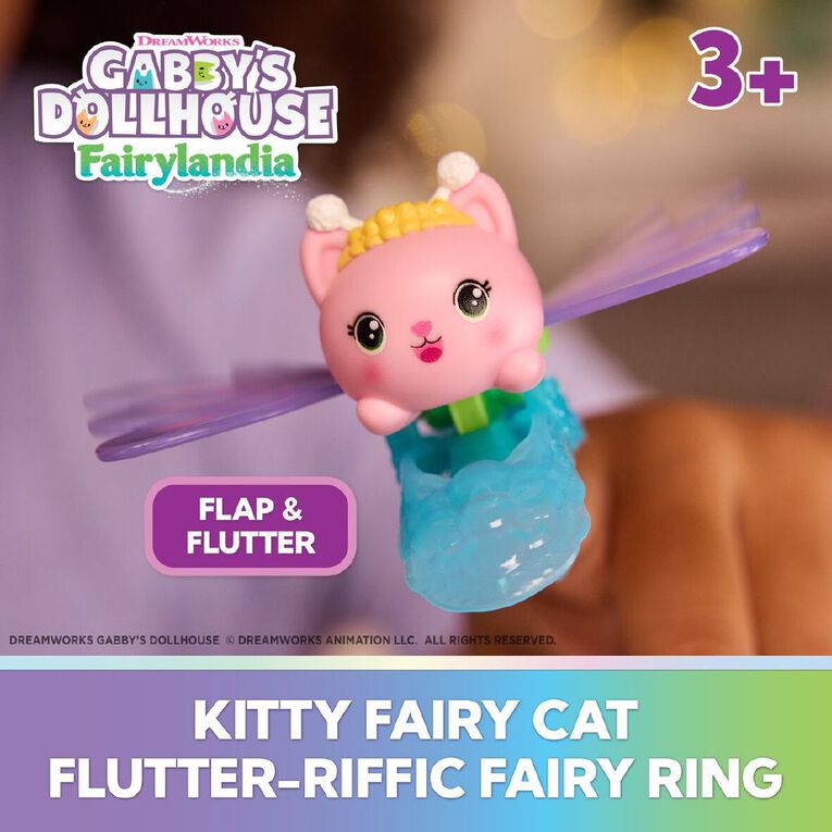 Gabby's Dollhouse Fairy Flutter Fairy Rings, , hi-res