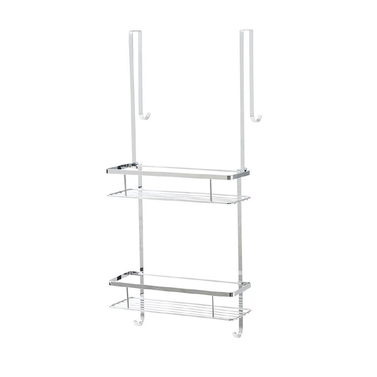 Living & Co Shower Caddy Large Silver, , hi-res