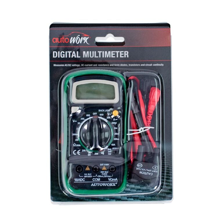 Autoworx Digital Multimeter, , hi-res