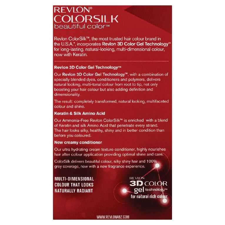 Revlon Colorsilk Hair Colour Dark Brown 30, , hi-res