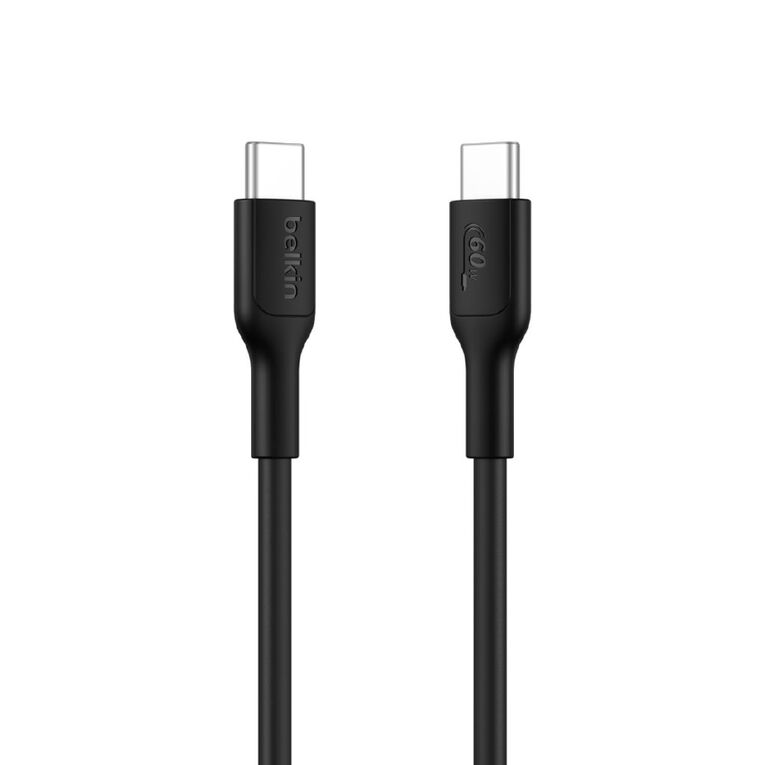 Belkin BLKN BC C2C PCR CAB 60W 3M BLK Black, , hi-res