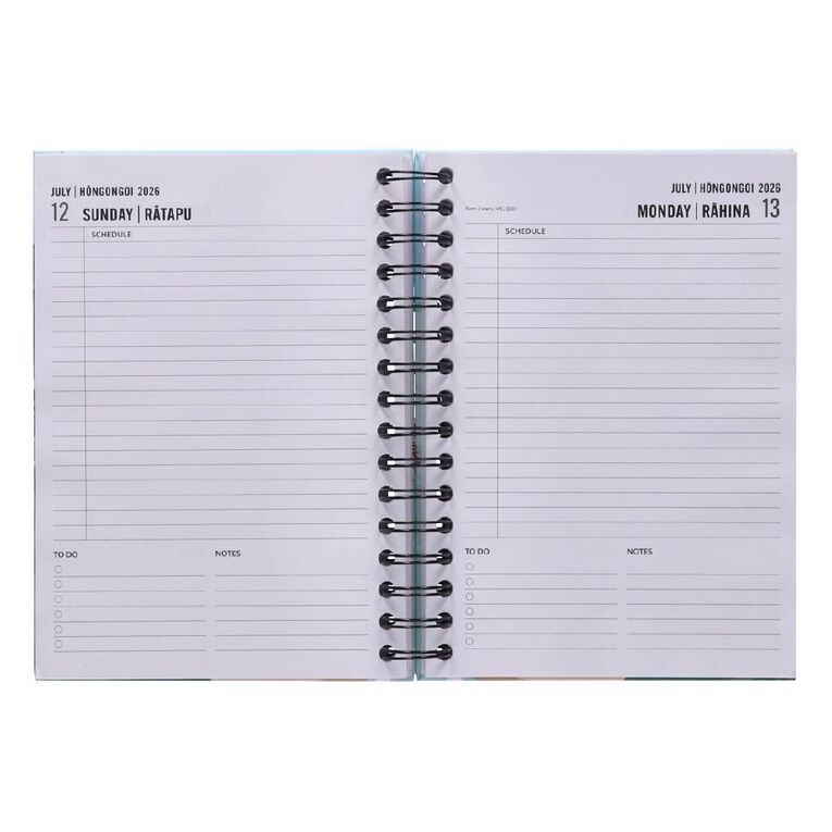WS 2026 Diary Day To Page Tui, , hi-res