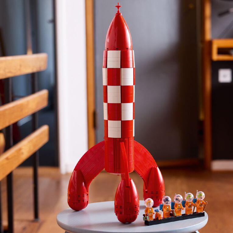 LEGO IDEAS Tintin Moon Rocket 21367, , hi-res