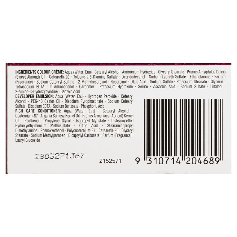 Napro Palette Hair Colour Choc Brown 3-65, , hi-res