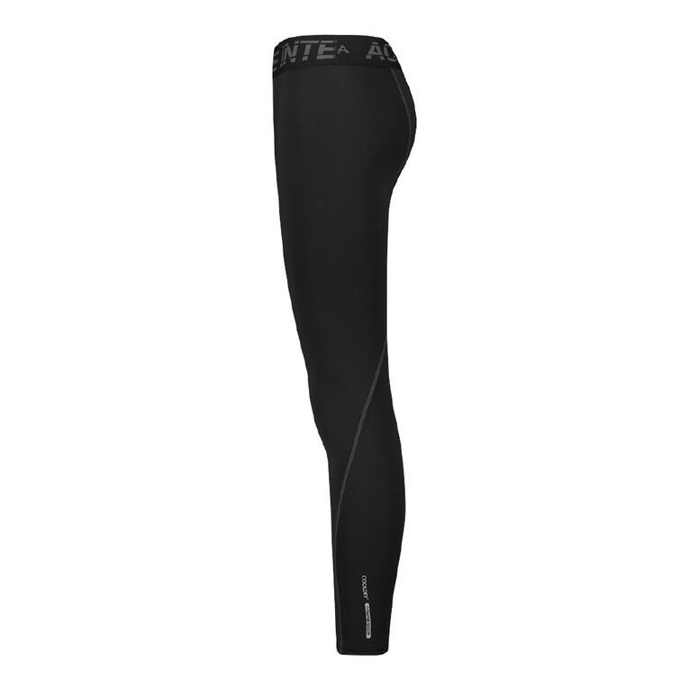 Active Intent Men's Compression Pants Black 23 The Warehouse