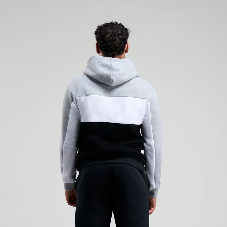 Fila Men's Nolita Hood Sweat, Grey Marle, hi-res