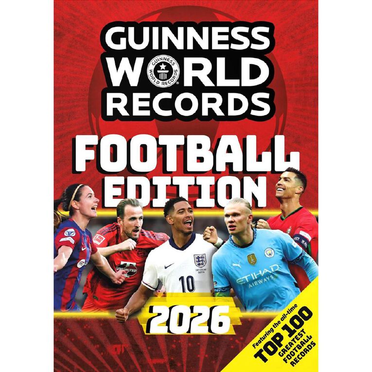 Guinness World Records 2026 ANZ Football Edition, , hi-res