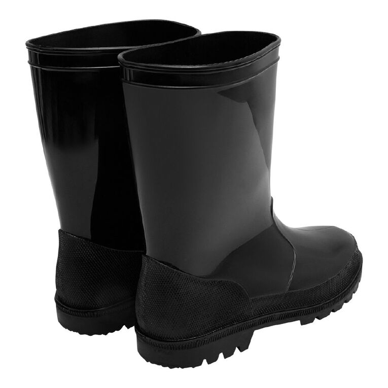 Young Original Senior Kids' Essential Gumboots, Black, hi-res