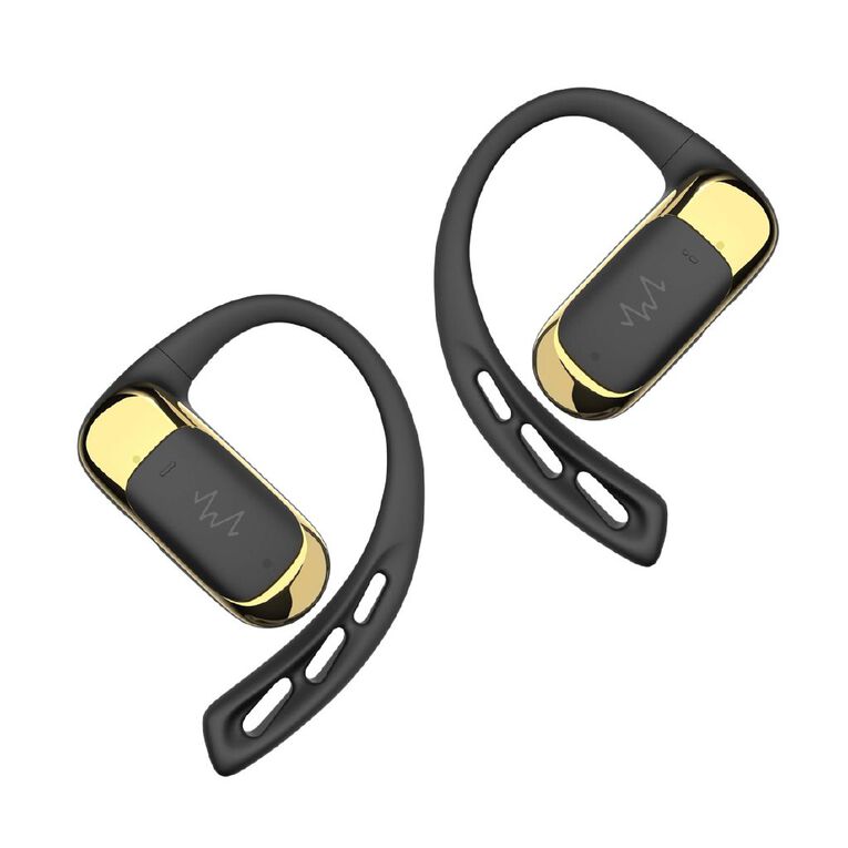 3SIXT Salt Sound AIRXDUA Open Air Earbuds Black/Gold, , hi-res