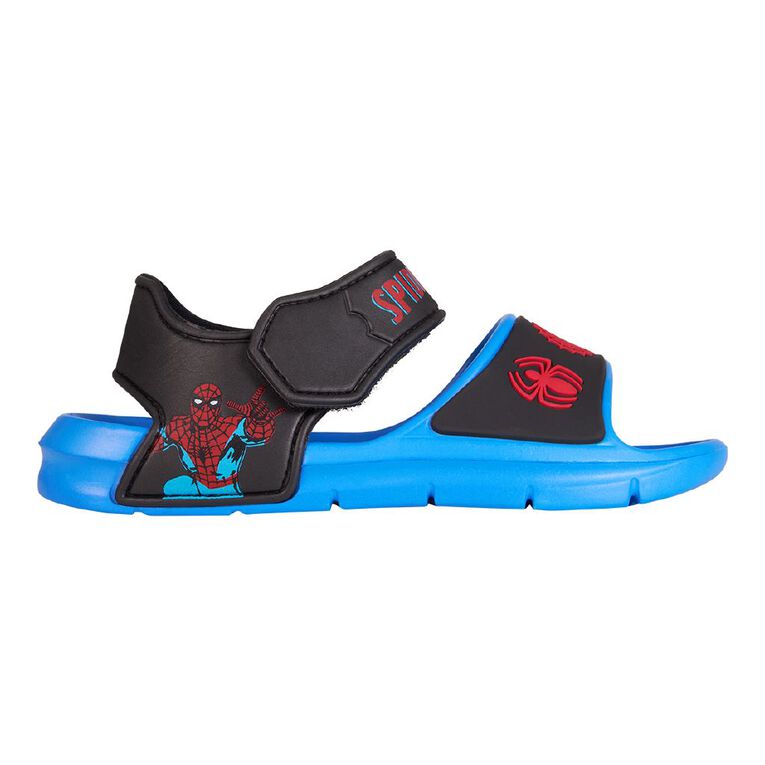 Spider-Man Older Kids' Beach Sandals, Blue, hi-res