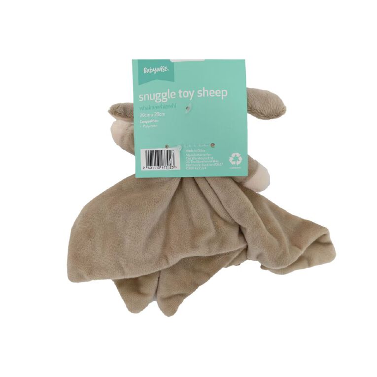 Babywise Snuggle Toy Sheep, , hi-res