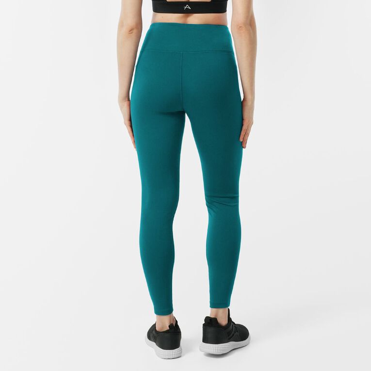 Active Intent Women's Cooldry Full Length Leggings, Green Dark, hi-res