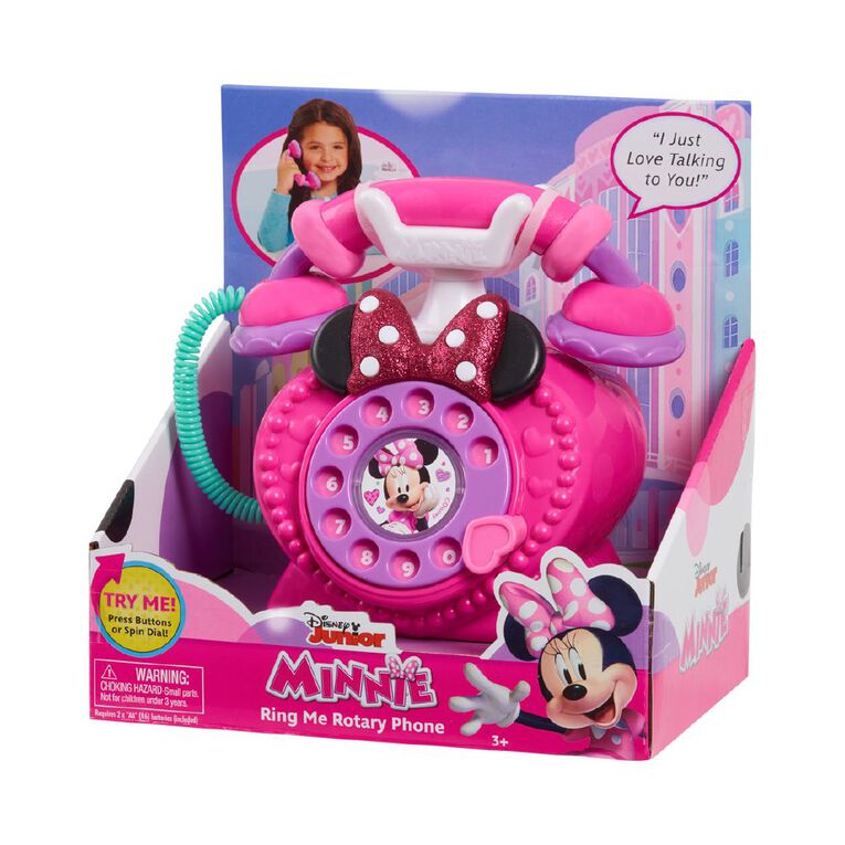 Minnie Mouse Ring Me Rotary Phone, , hi-res