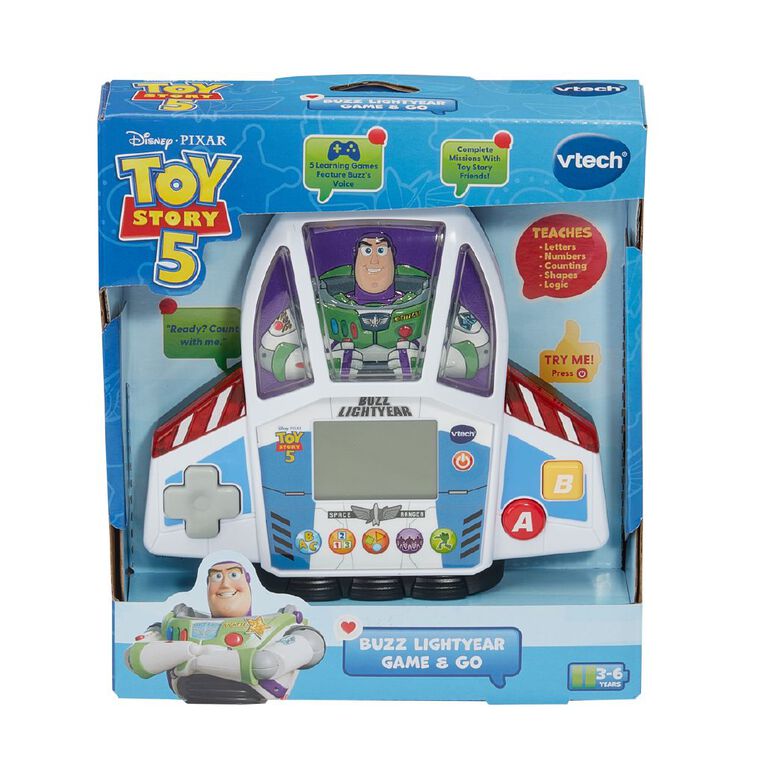 Toy Story Vtech Buzz Game & Go, , hi-res