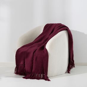 Living & Co Throw Chunky Weave 127cm x 152cm