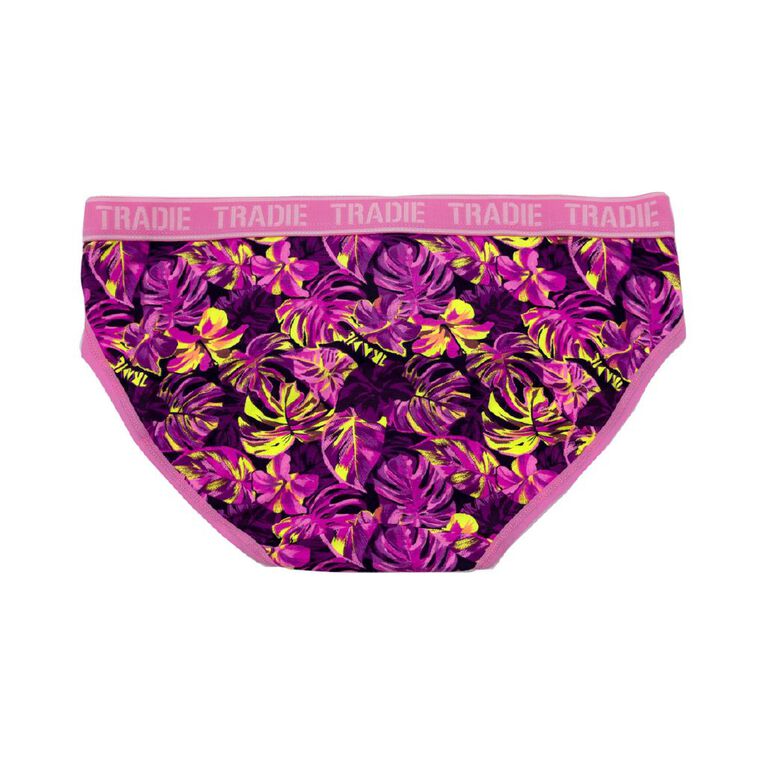 Tradie Women's Gift Pack Bikini Briefs 2 Pack, Purple Mid, hi-res