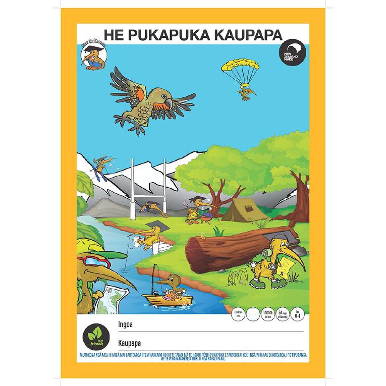 Clever Kiwi Topic Book In Te Reo Maori, , hi-res