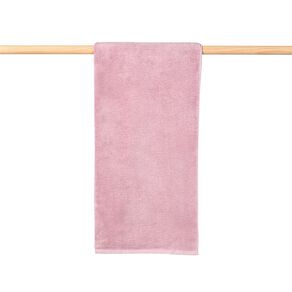 Living & Co Plush Plain Bath Towel Lilac
