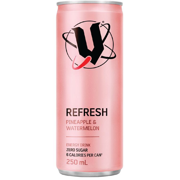 V Energy Drink Refresh Pineapple Watermelon 250ml, , hi-res