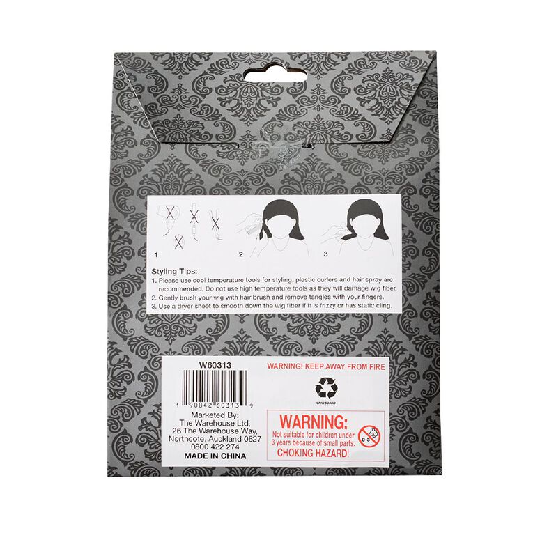 Seasons Plait Wig Black Black, , hi-res