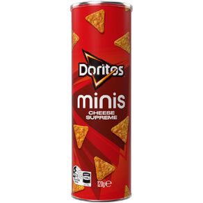 Doritos Minis Cheese Supreme Can 120g