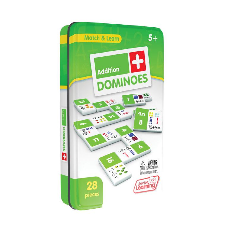 Junior Learning Addition Dominoes, , hi-res