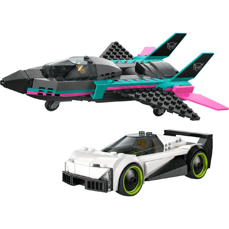 LEGO CITY Jet vs Car 60489, , hi-res