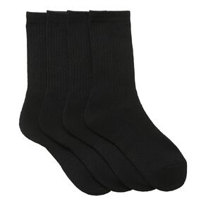 Active Intent Kids' Crew Socks 4 Pack